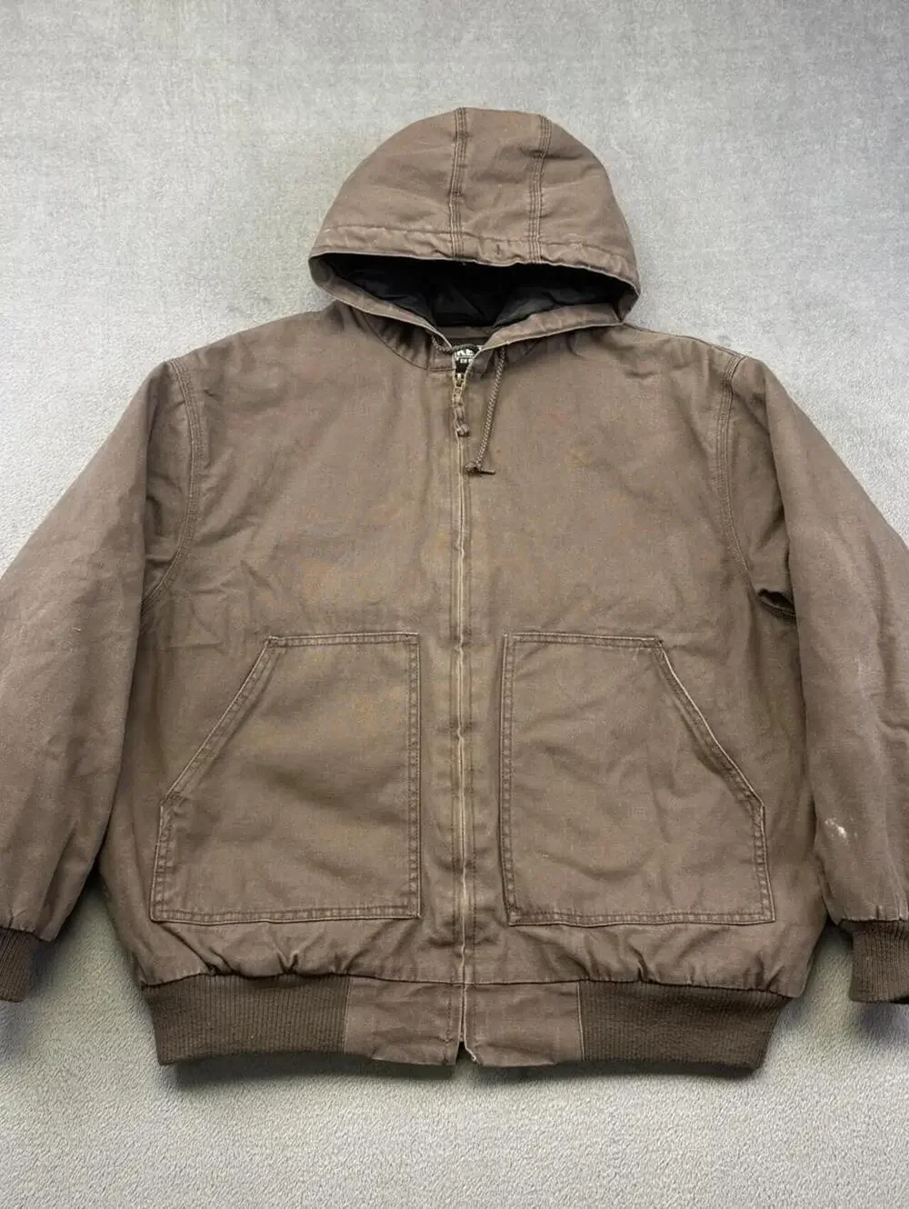 Key Quilted Lined Hooded Jacket
